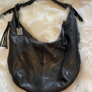 Frye Leather Belle Bohemian hobo